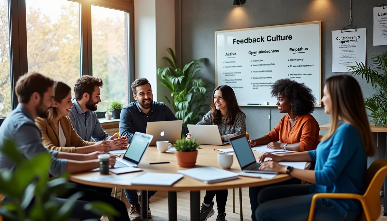 découvrez comment instaurer une culture du feedback régulier au sein de votre entreprise. apprenez des stratégies efficaces pour encourager l'échange constructif, améliorer la communication et favoriser le développement professionnel de vos équipes. transformez votre environnement de travail et boostez la performance collective avec un feedback régulier et constructif.