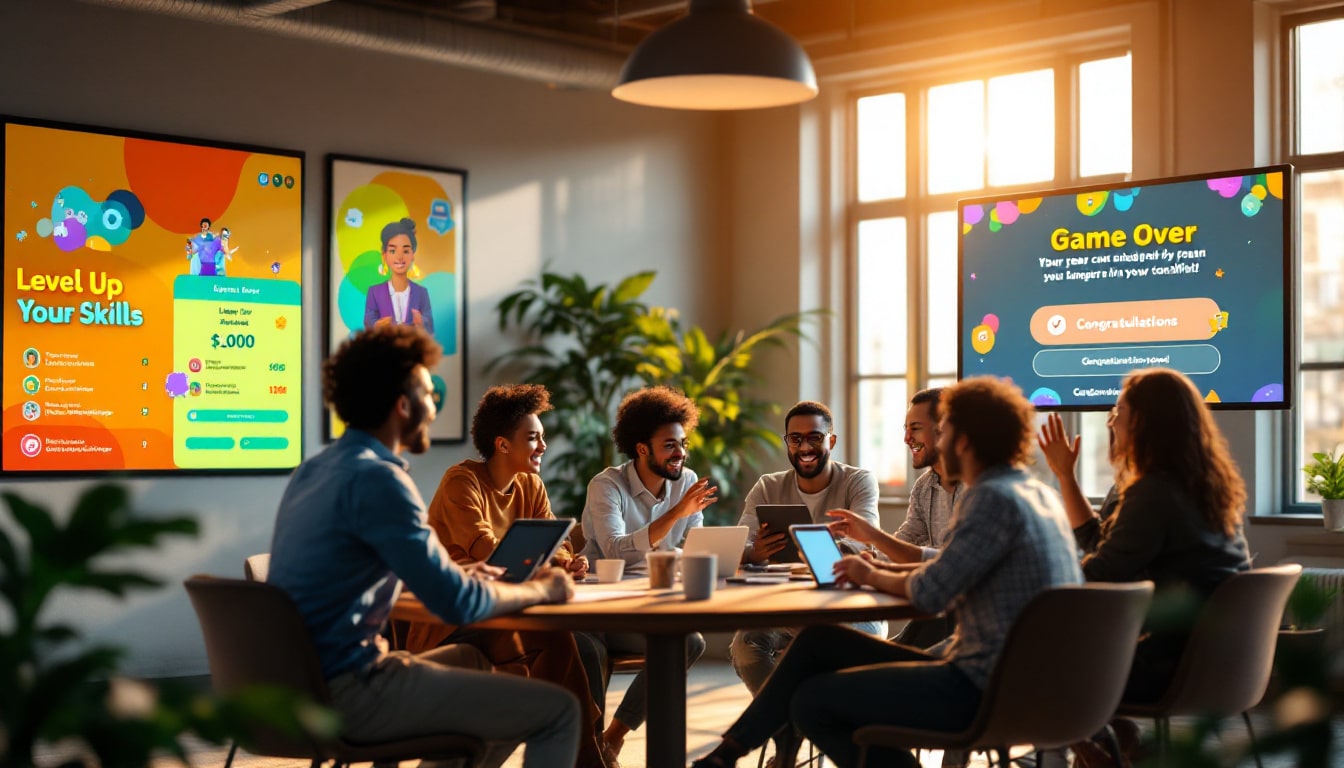 découvrez comment la gamification peut transformer l'engagement des employés en entreprise. explorez des stratégies innovantes pour motiver vos salariés, améliorer la performance et favoriser un environnement de travail dynamique grâce à des éléments ludiques.