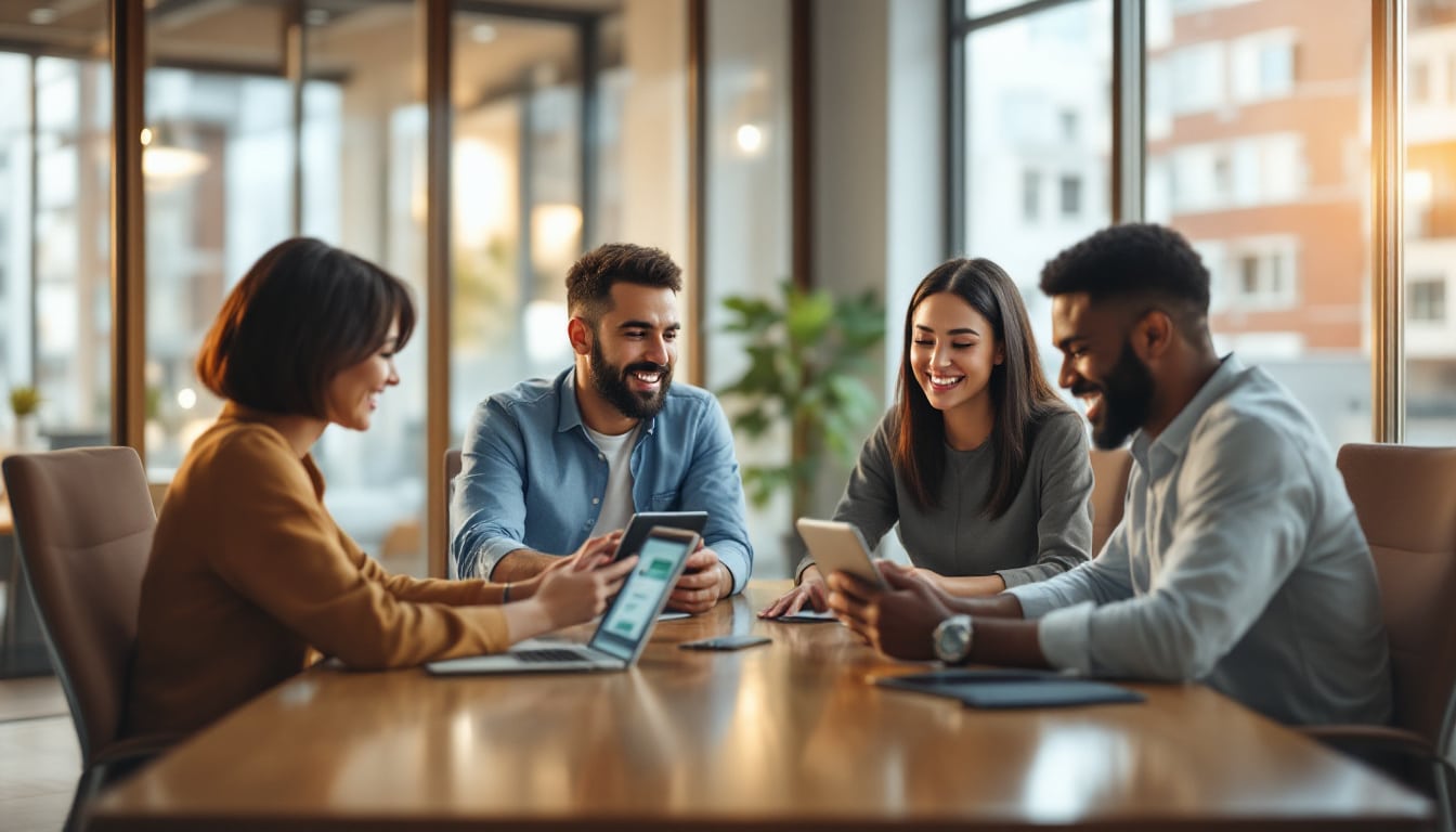 découvrez comment les applications mobiles révolutionnent la communication interne en facilitant les échanges, en améliorant la collaboration et en optimisant la productivité au sein des équipes. simplifiez votre quotidien professionnel avec les meilleures solutions mobiles adaptées à vos besoins.