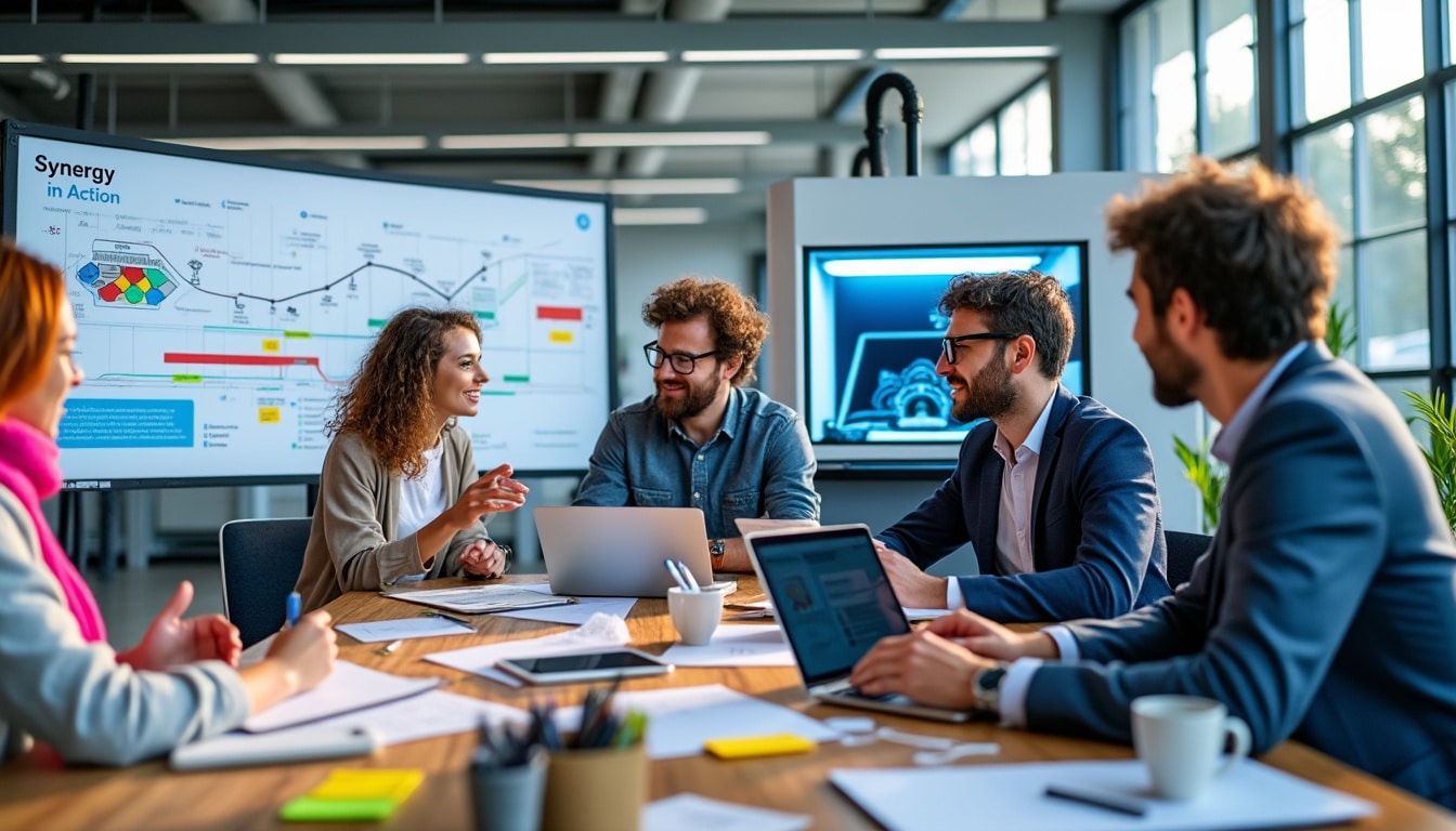 découvrez comment la collaboration interdisciplinaire transforme les projets de r&d en favorisant l'innovation, l'efficacité et la créativité. explorez les bénéfices d'une approche collaborative pour relever des défis complexes et optimiser les résultats.
