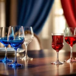 découvrez la nouvelle collection de verres duralex aux emblématiques couleurs bleu-blanc-rouge, résultat d'une collaboration unique avec l'élysée. alliez style et tradition sur votre table avec ces pièces exceptionnelles.