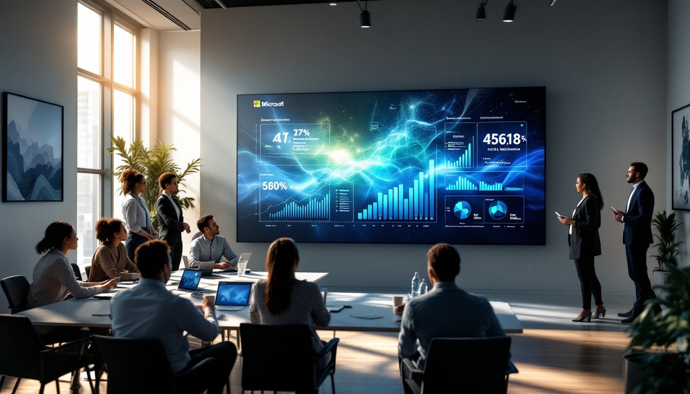 découvrez comment microsoft a atteint des résultats trimestriels remarquables grâce à l'intégration de l'intelligence artificielle et à l'expansion de ses services cloud. une analyse des performances financières et des stratégies innovantes qui propulsent l'entreprise vers de nouveaux sommets.