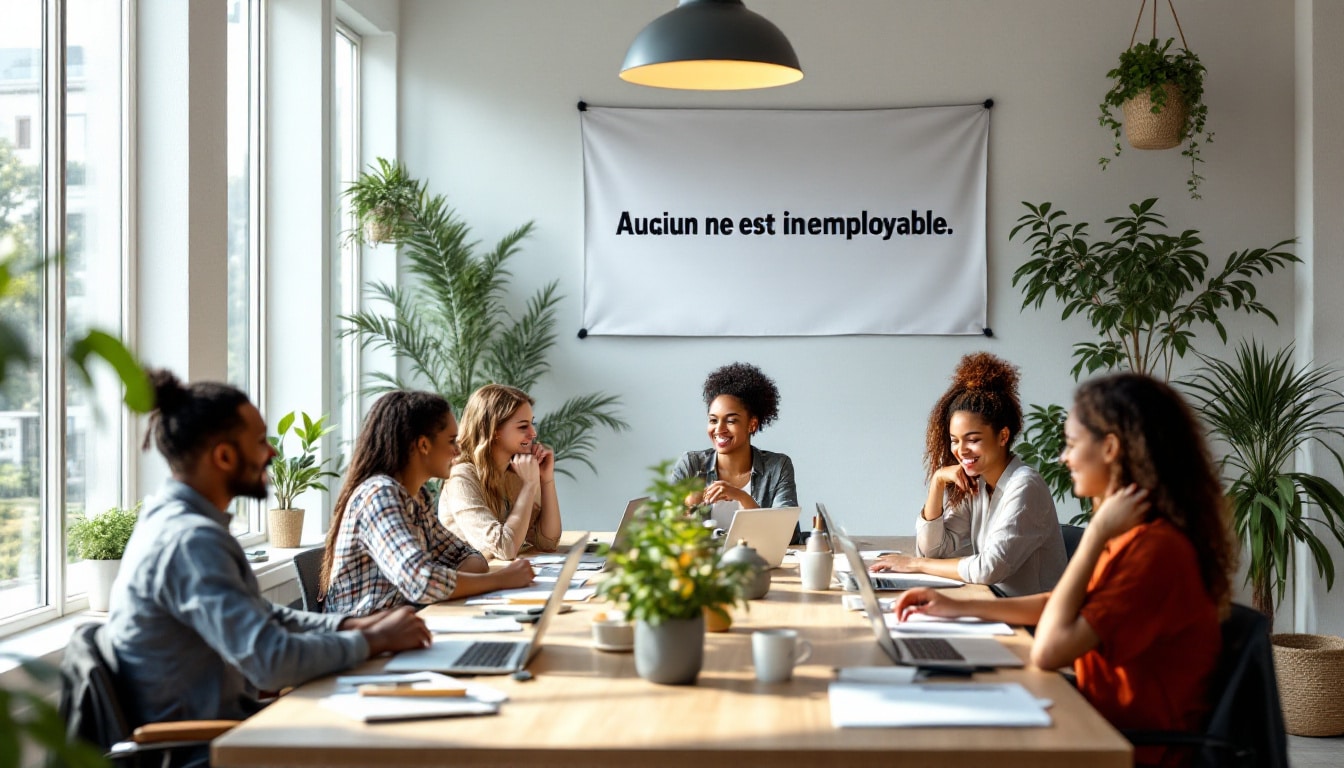 découvrez comment une entreprise innovante en loire-atlantique révolutionne le monde du travail en promouvant l'idée que chaque individu a sa place sur le marché de l'emploi. engagée et dynamique, cette organisation montre que personne n'est inemployable et ouvre la voie à de nouvelles opportunités pour tous.