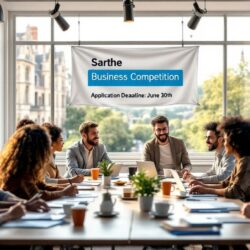 participez au concours ouvert à toutes les entreprises de sarthe et mettez en avant vos talents ! n'oubliez pas, la date limite de candidature est fixée au 30 juin. ne manquez pas cette opportunité de valoriser votre savoir-faire.
