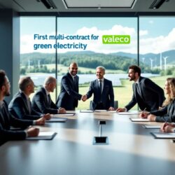 découvrez la première initiative en france où valeco et neuf entreprises intermédiaires de nouvelle-aquitaine s'associent pour signer un 'multi-contrat' d'achat d'électricité verte, marquant une avancée significative vers une transition énergétique durable.
