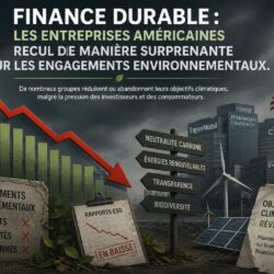 Finance durable : les entreprises américaines recul de manière surprenante sur les engagements environnementaux