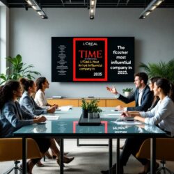 découvrez comment l'oréal a su se hisser parmi les 100 entreprises les plus influentes de 2025, selon le magazine time. un parcours jalonné d'innovations et d'engagements pour la beauté et la durabilité.