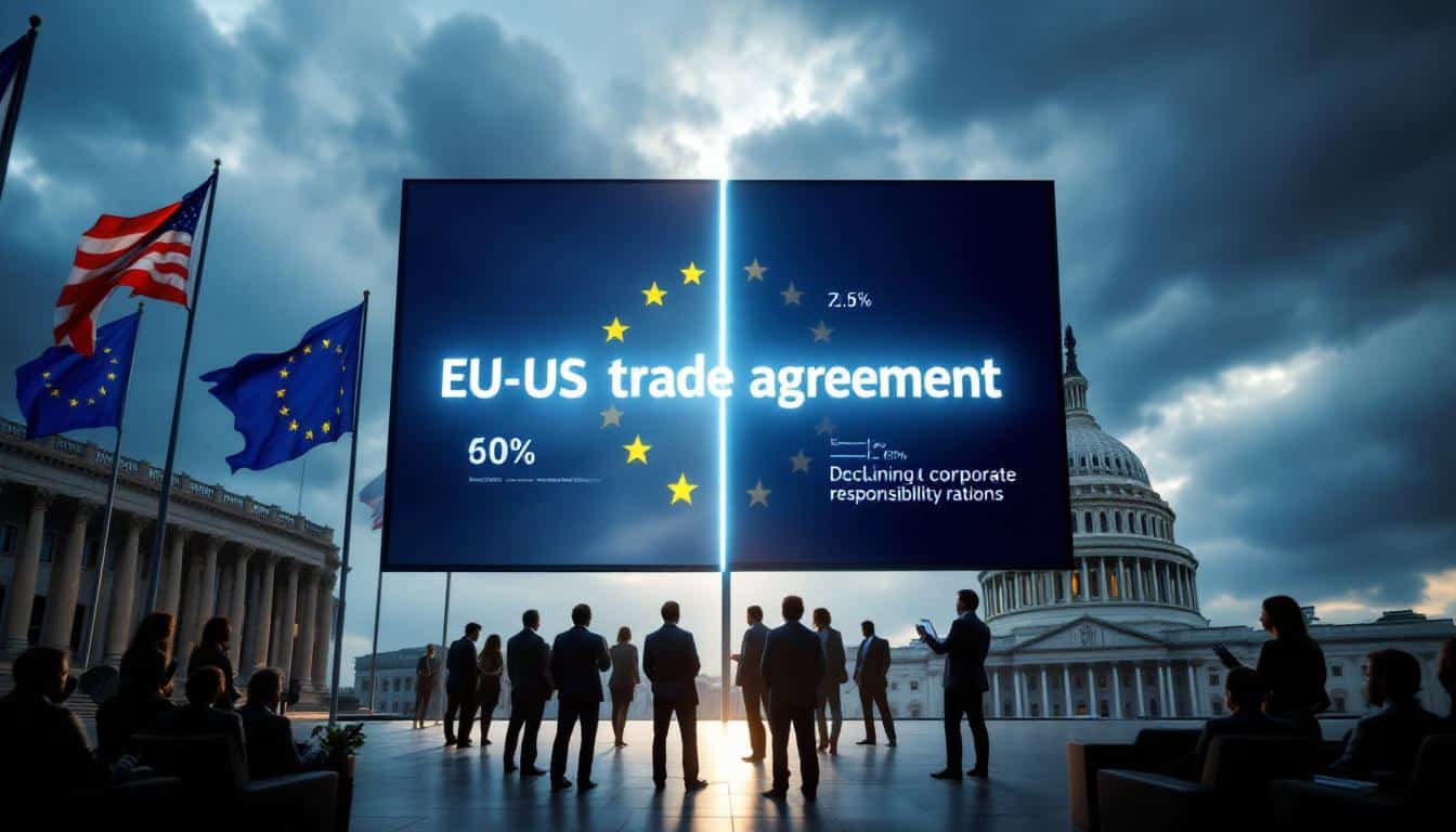 découvrez comment l'accord commercial entre l'ue et les états-unis pourrait compromettre la loi européenne sur la responsabilité des entreprises, en remettant en question les normes éthiques et la protection des droits humains au sein du marché européen.