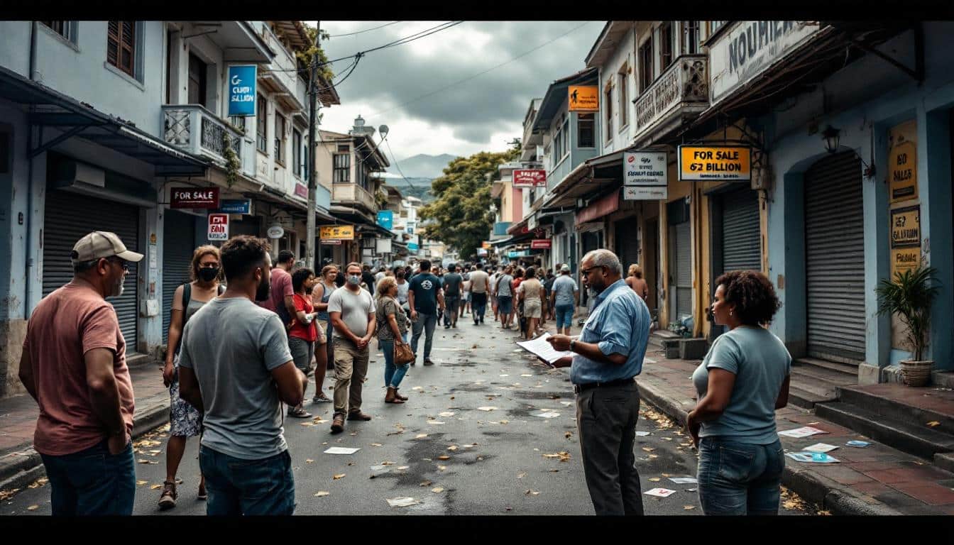 découvrez comment la crise en nouvelle-calédonie impacte l'économie locale, avec les entreprises recevant plus de 62 milliards de francs d'indemnités. une analyse approfondie des conséquences économiques et sociales de cette aide massive.