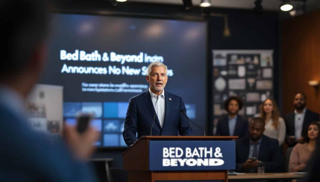 un dirigeant de bed bath & beyond confirme qu'aucune nouvelle boutique ne sera ouverte prochainement en californie. découvrez les raisons de cette décision stratégique et ses implications pour l'entreprise et les consommateurs.