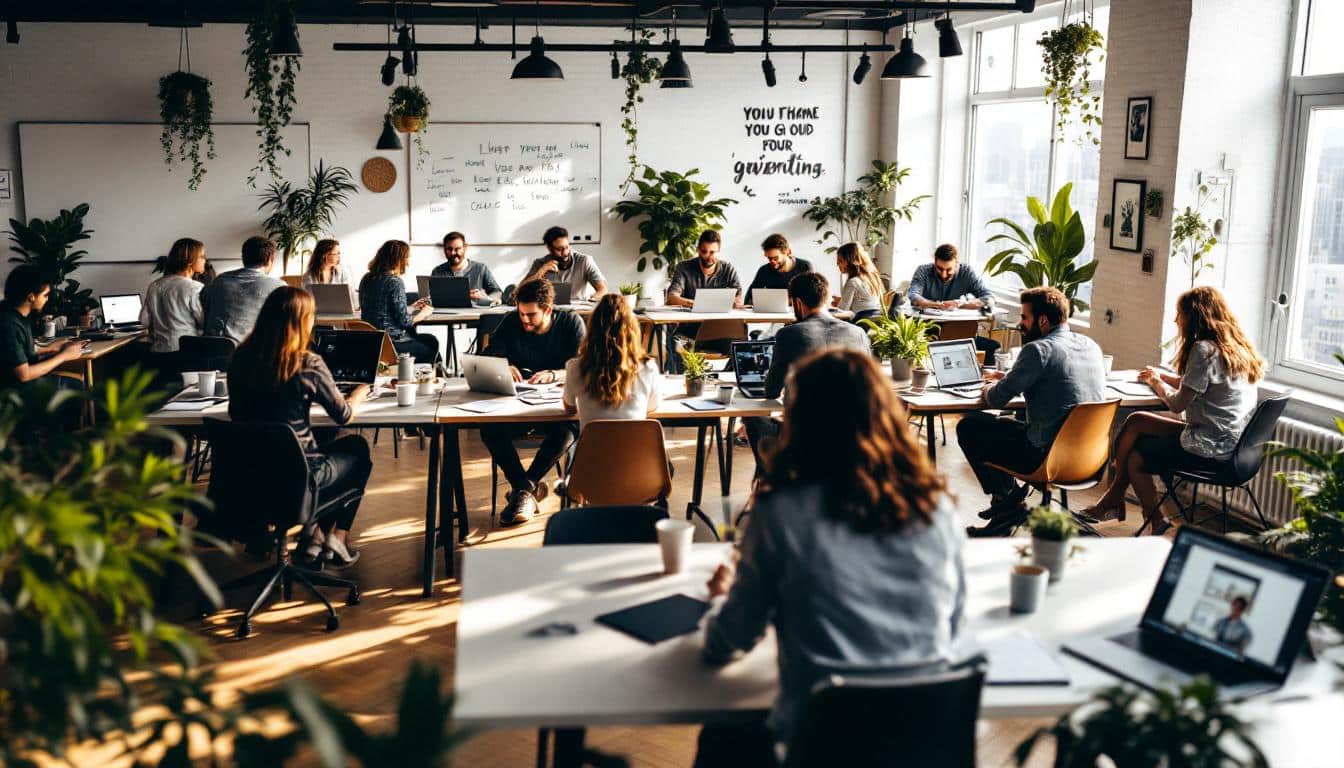 découvrez youridealoffice, une solution innovante en ressources humaines qui révolutionne l'organisation du travail hybride. optimisez la collaboration et la productivité de vos équipes tout en répondant aux défis du télétravail.