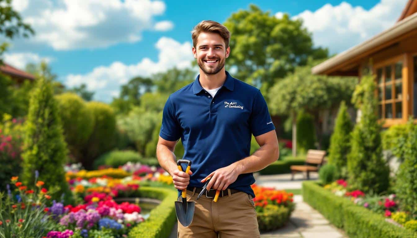 à 21 ans à peine, il relève le défi de l'entrepreneuriat en fondant « l’art du jardin », une société de paysagisme passionnée par la création et l’entretien d’espaces verts uniques. découvrez son parcours inspirant !