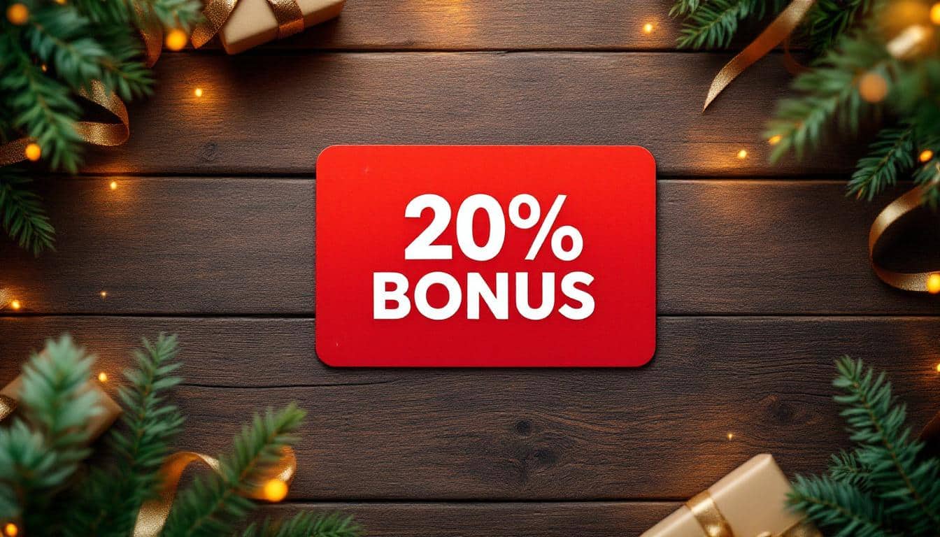 profitez d'une édition exceptionnelle : la carte kdo enrichie augmente votre pouvoir d'achat avec un bonus de 20%. ne ratez pas cette offre unique pour booster vos dépenses plaisir !