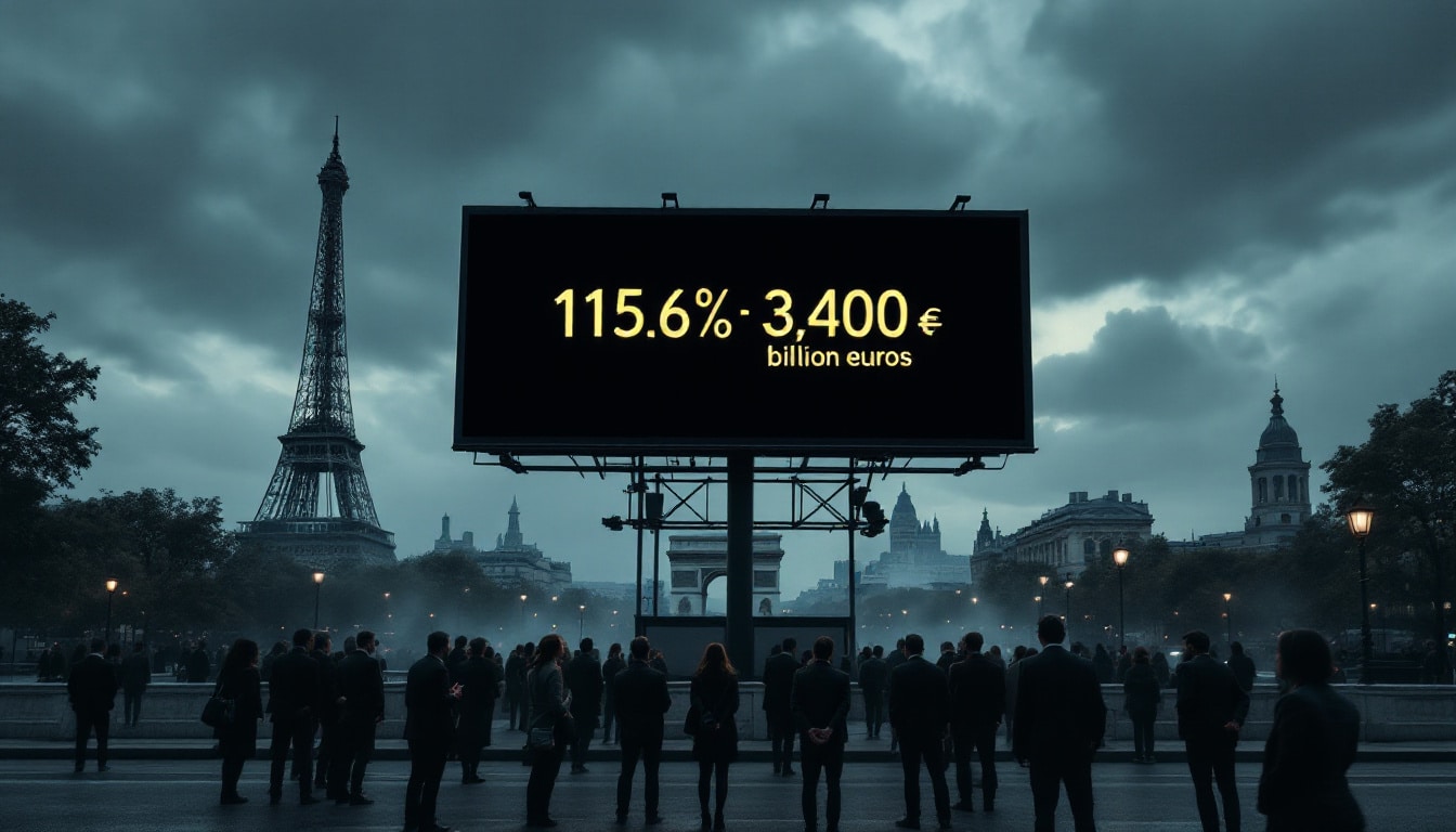 découvrez comment la dette publique française a atteint un niveau record de 115,6 % du pib, dépassant les 3 400 milliards d'euros. analyse des causes, enjeux économiques et perspectives pour la france.