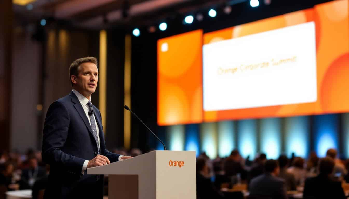 découvrez comment trois candidats de haut niveau se disputent la présidence du groupe orange, chacun apportant une vision innovante pour l'avenir de l'entreprise.