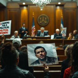 découvrez comment les familles des prisonniers politiques dénoncent un silence médiatique autour d’un procès controversé : révélations sur un scandale judiciaire étouffé et quête de justice en france.