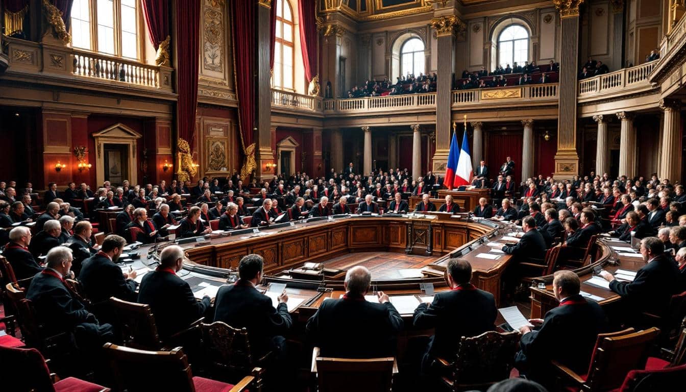 le sénat rejette la proposition de surtaxe pour les entreprises dans le cadre du budget, soulevant des débats sur l'impact économique et les mesures fiscales à venir.