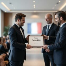 découvrez la cérémonie de remise de la plaque france 2030 à l'entreprise holcar, marquant une étape clé vers l'innovation et un avenir prometteur.