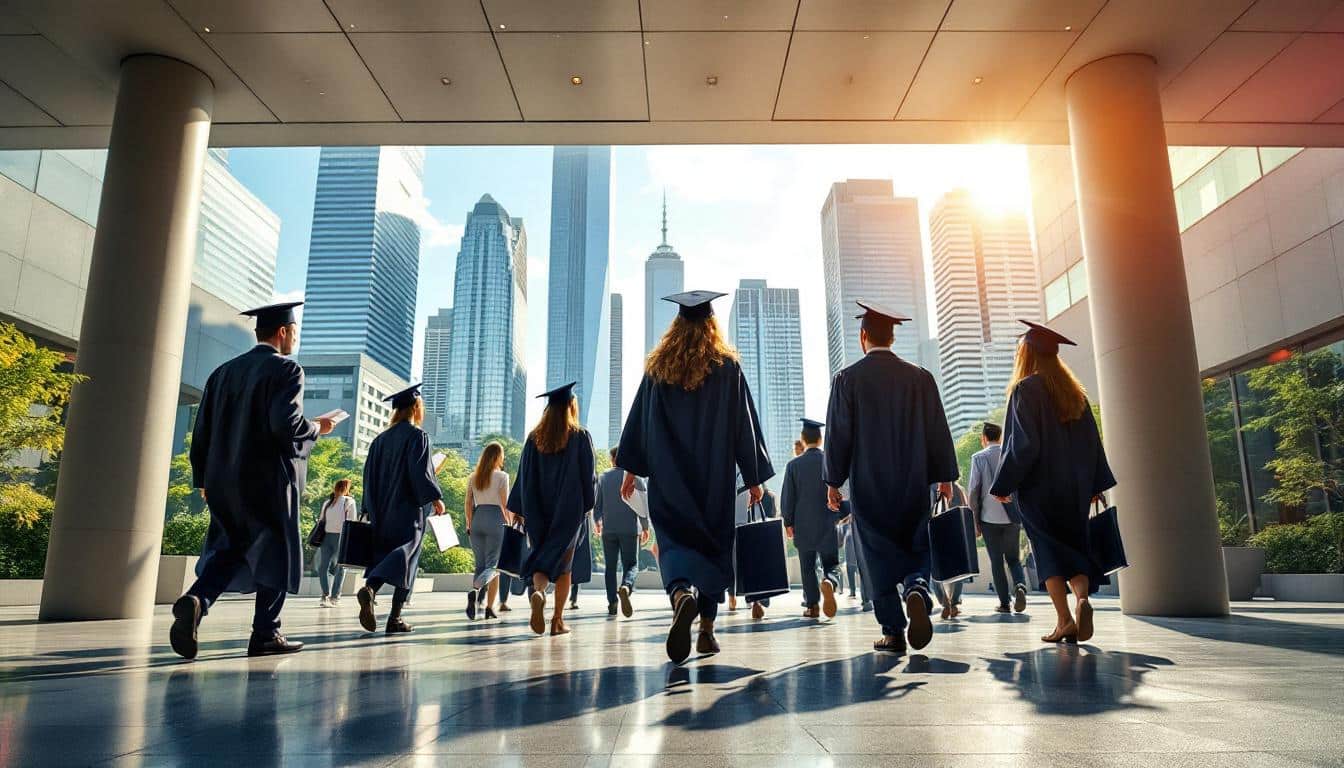 découvrez le lancement de la 2e édition de « du campus à l’entreprise », un événement clé pour faciliter la transition des étudiants de la vie universitaire au monde professionnel.