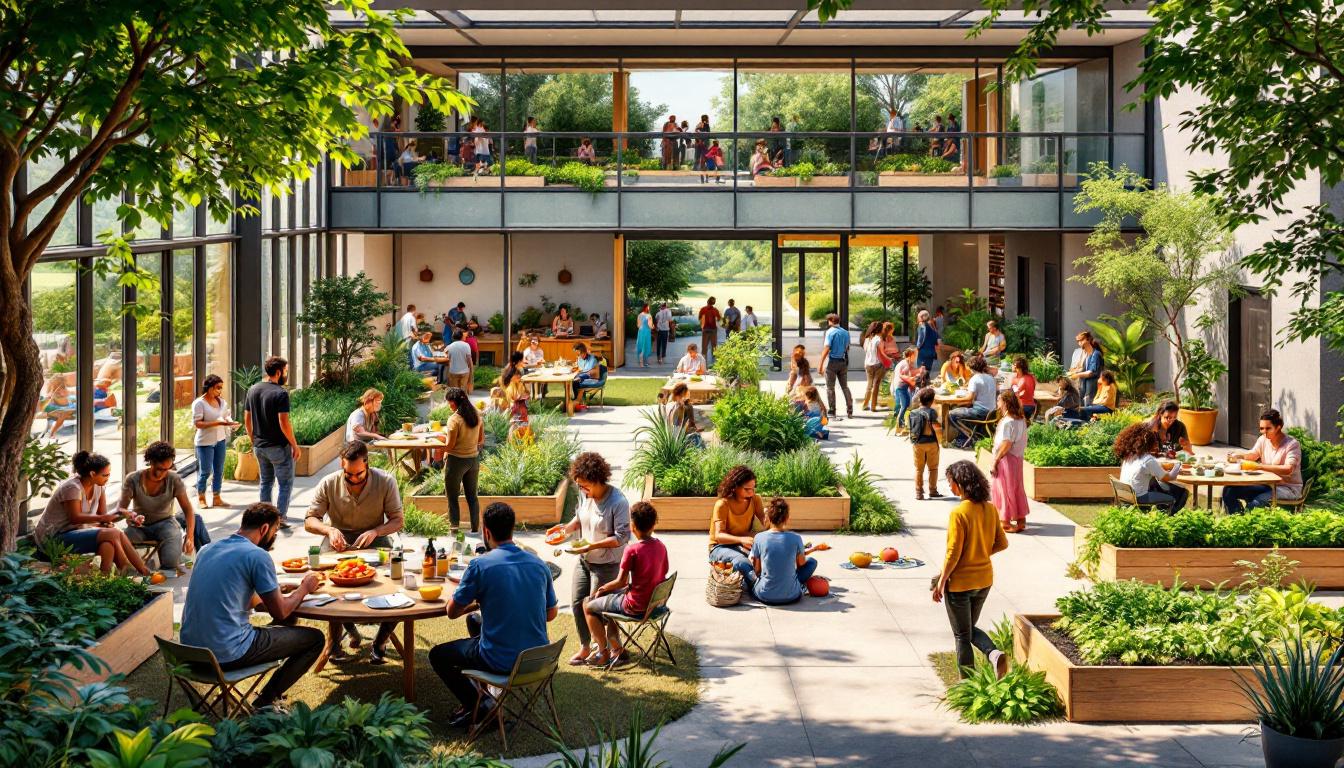 découvrez l'ambiance électrisante du salon des entreprises où l'innovation et les opportunités économiques s'entremêlent pour dynamiser le secteur.