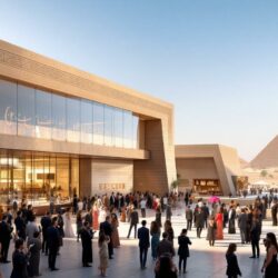 participez à l'inauguration exceptionnelle du grand muséum égyptien au caire, un chef-d'œuvre architectural réalisé par la société belge besix, qui met en valeur l'héritage millénaire de l'égypte.