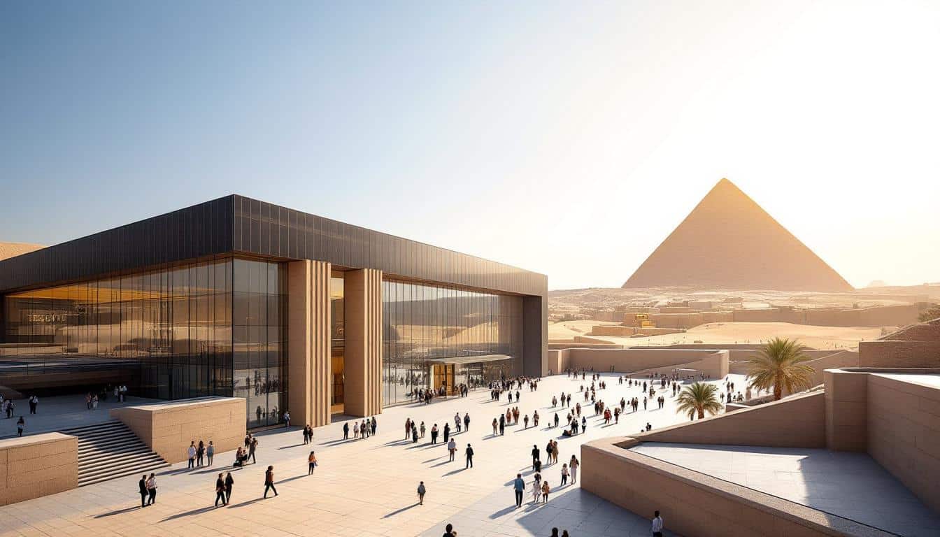 découvrez l'inauguration du grand muséum égyptien au caire, un projet architectural de renommée mondiale réalisé par la société belge besix, combinant histoire, innovation et grandeur au service du patrimoine égyptien.