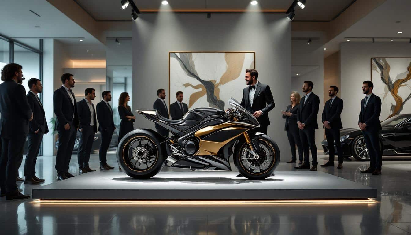 découvrez l'édition ultra-limitée de la moto la plus onéreuse au monde, créée par son concepteur légendaire, avec seulement 20 modèles exclusifs disponibles.