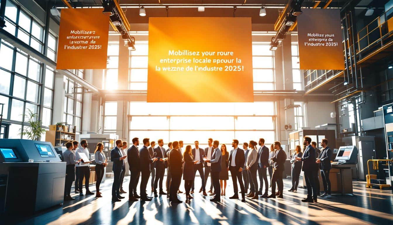 impliquez votre entreprise locale dans la semaine de l’industrie 2025 et valorisez votre savoir-faire. rejoignez-nous pour promouvoir l’innovation et l’excellence industrielle près de chez vous !