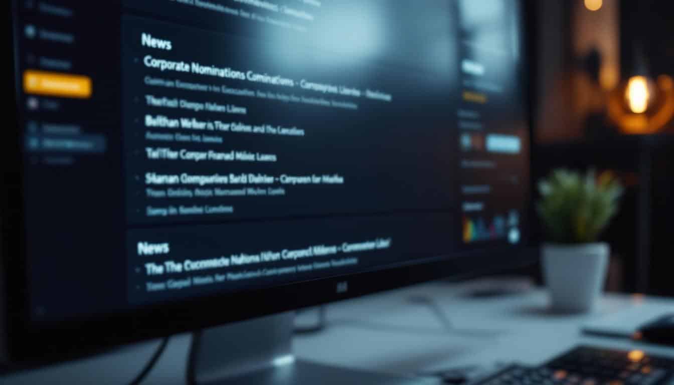 suivez en temps réel toutes les dernières nominations et restez informé des actualités incontournables pour ne rien manquer des mouvements clés.