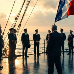 la marine nationale pleure la perte du colonel lotfi guenich, un hommage émouvant à un officier dévoué et respecté.