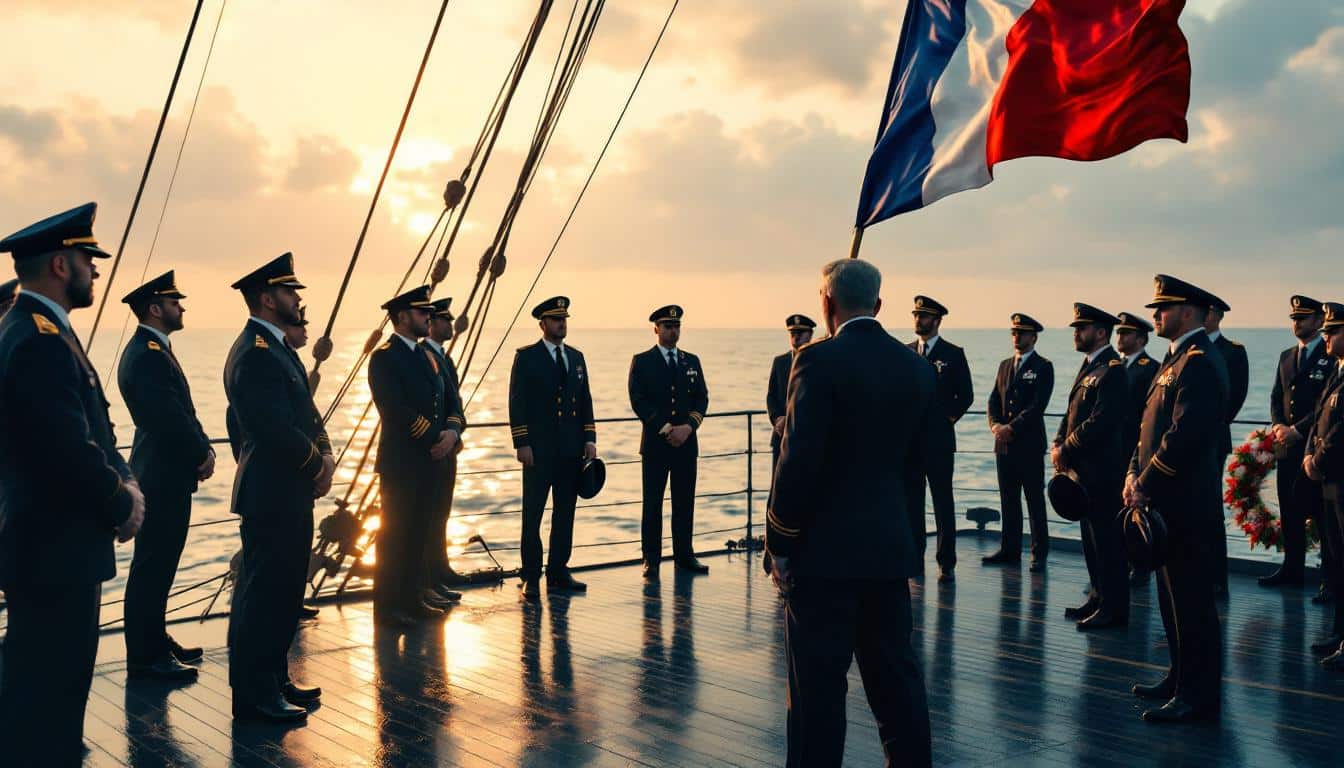 la marine nationale pleure la perte du colonel lotfi guenich, un hommage émouvant à un officier dévoué et respecté.
