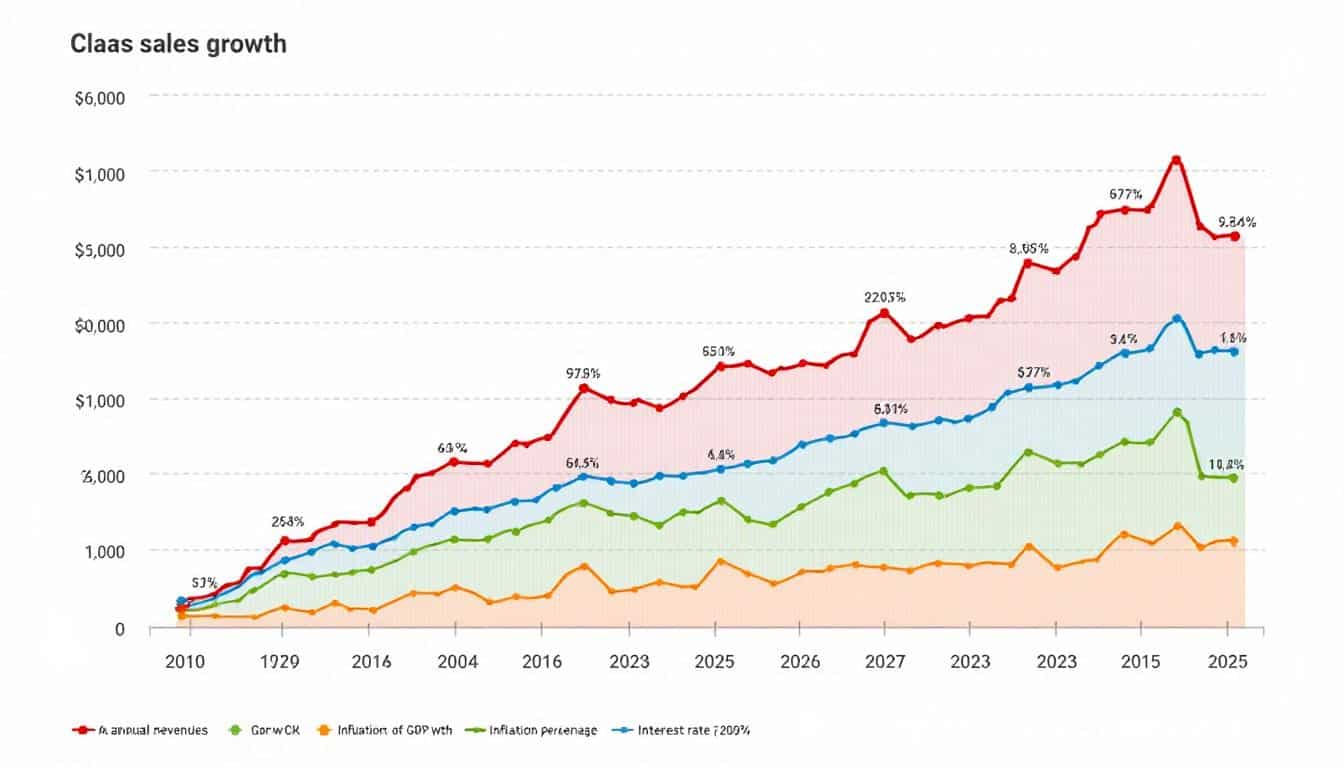 claas maintient une croissance solide en 2025, atteignant un chiffre d'affaires de 4,9 milliards d'euros, reflet de sa position forte sur le marché agricole.