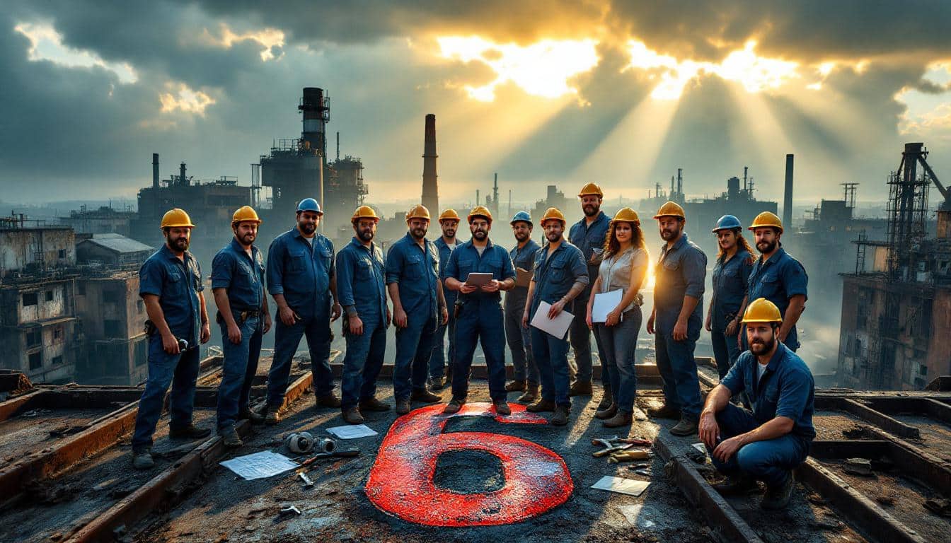 découvrez comment les salarié·es deviennent les héros de l'industrie en crise en sauvant six entreprises grâce à leur engagement et leur solidarité.