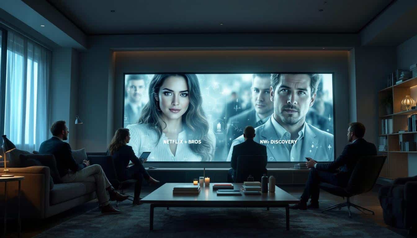 netflix réalise une acquisition historique en rachetant warner bros discovery pour 83 milliards de dollars, renforçant ainsi sa position dominante dans l'industrie du divertissement.