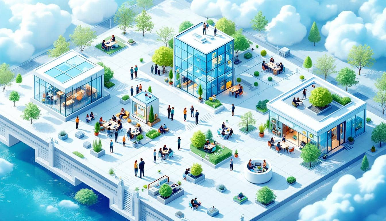 découvrez un village innovant au cœur des ambitions des futurs entrepreneurs, offrant un environnement dynamique et propice à la création et au développement de projets innovants.