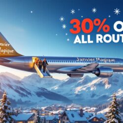 découvrez la promotion exclusive « janvier magique » de nouvelair et profitez de -30 % sur tous les vols de son réseau. réservez dès maintenant pour des voyages inoubliables à prix réduit !