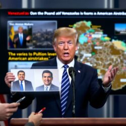 découvrez la photo exclusive de maduro révélée par trump et l'analyse détaillée des récentes frappes américaines.