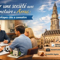 creation societe arras 62 notaire