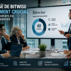 Une analyse de Bitwise met en lumière un élément crucial selon 40 experts en conseil financier