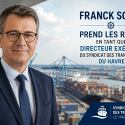 Franck Soulé prend les rênes en tant que directeur exécutif du Syndicat des transitaires du Havre