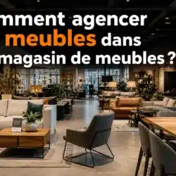 comment agencer des meubles magasin
