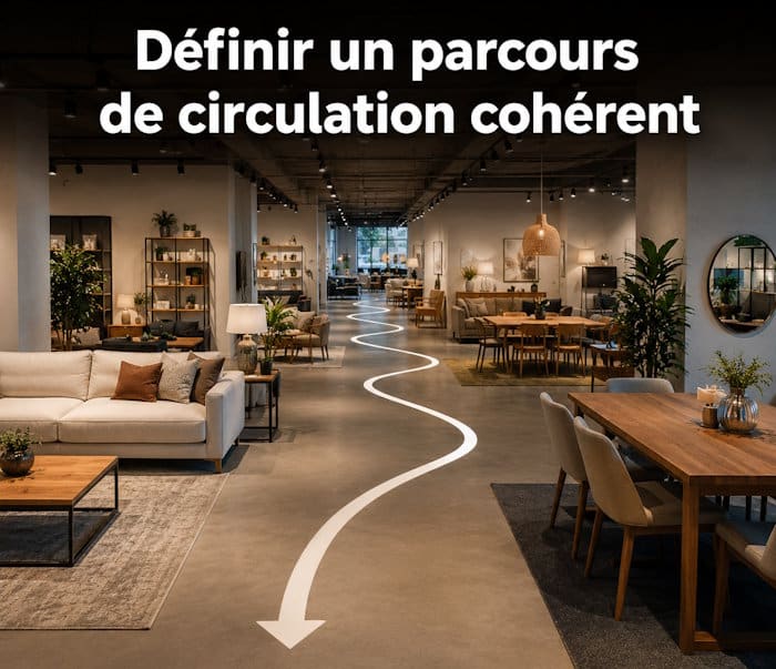 définir un parcours de circulation