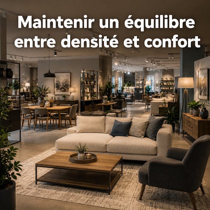 maintenir équilibre densité confort