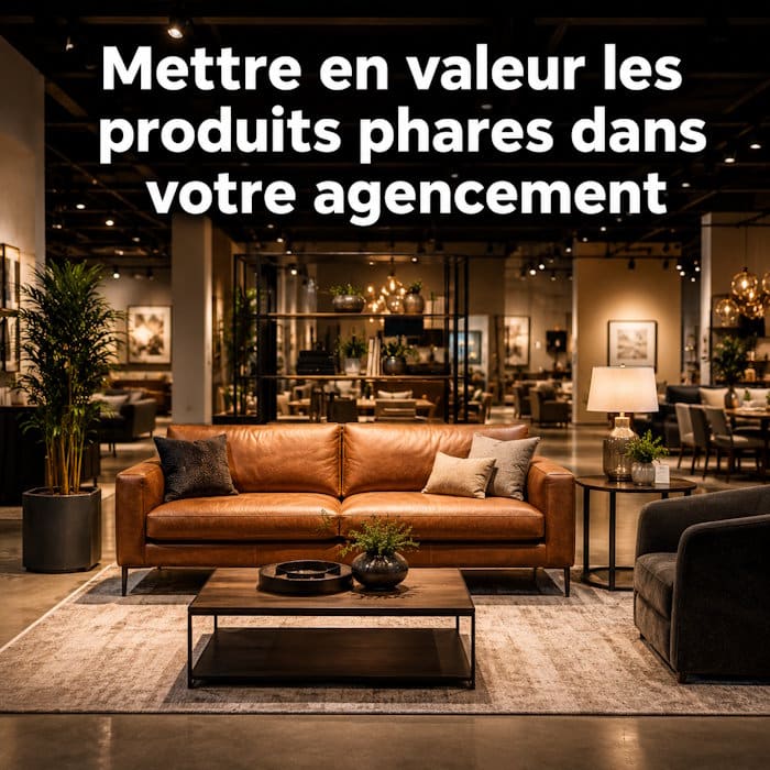mettre en valeur les produits phares