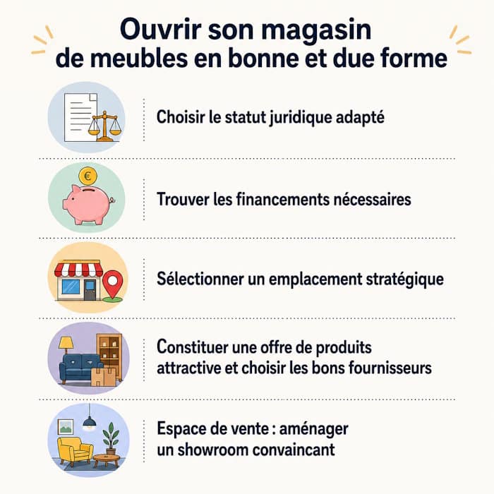 ouvrir son magasin de meubles