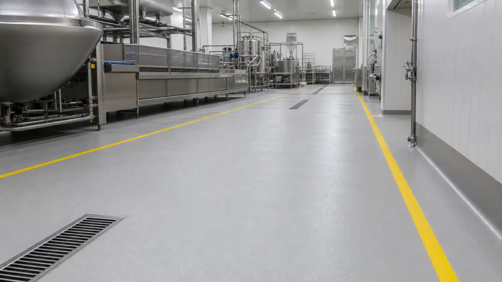 sol industriel agroalimentaire resine